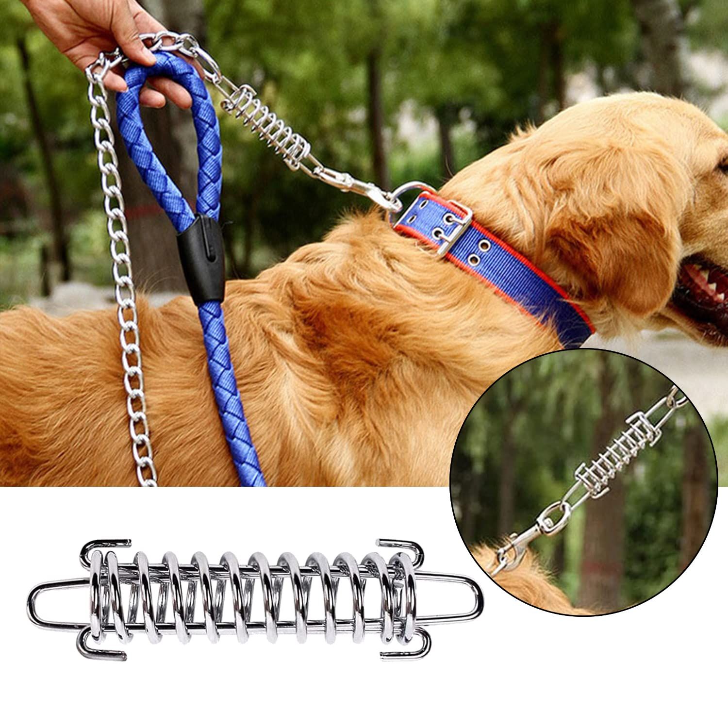 Dog Leash Shock Absorbing Spring - 4 Pcs Dog Tie Out Shock Buffer Spring For view 4