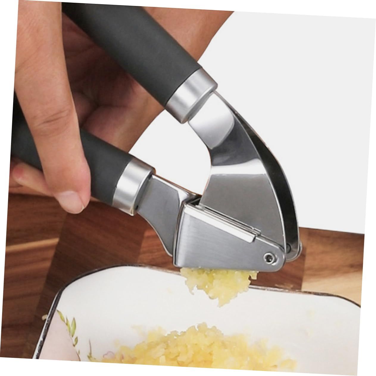 Garlic Press Kitchen Accessory Garlic Mincer for Kitchen Garlic Mincer Tool view 2