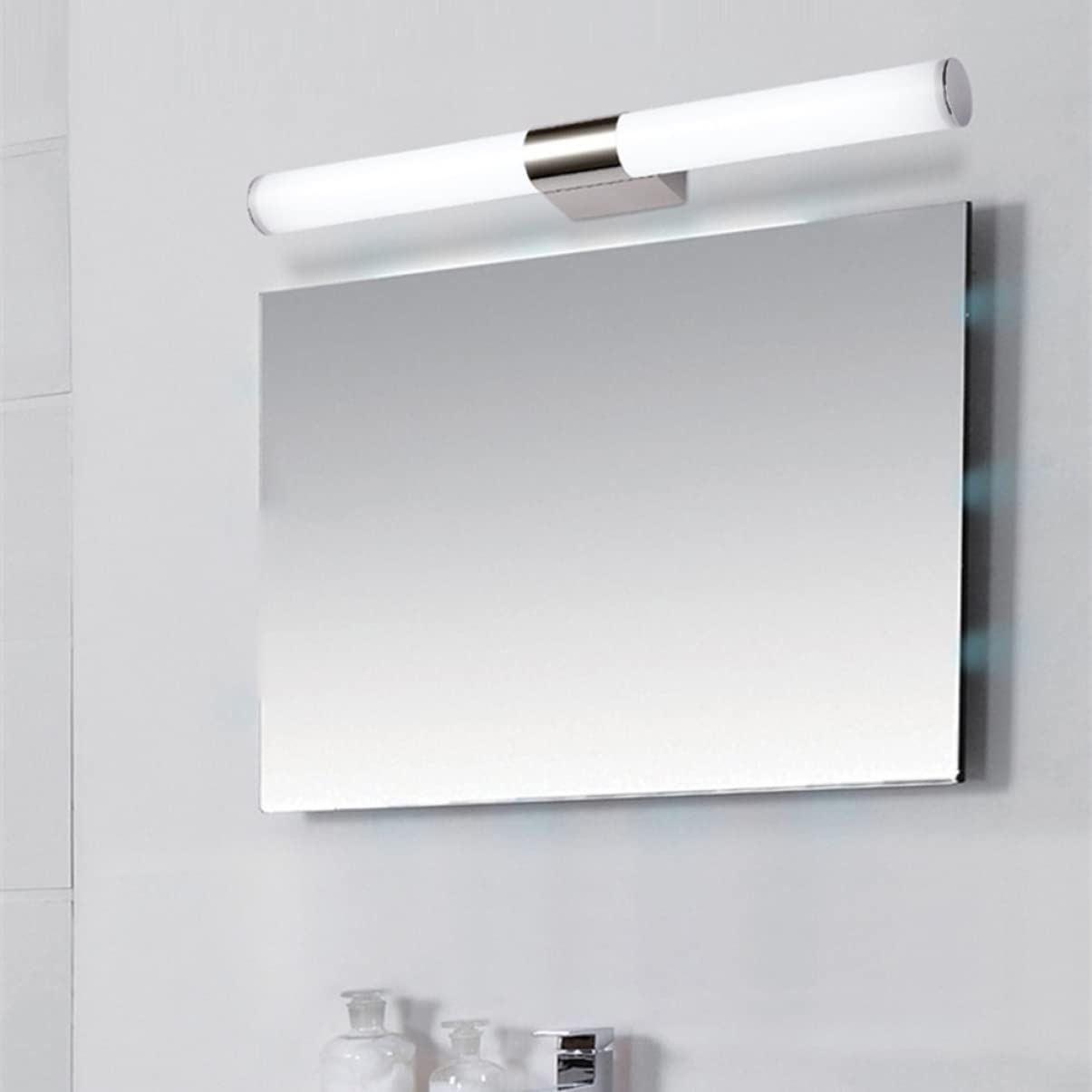 Metal LED Vanity Light - Makeup Vanity Light for Modern Over Steel Mirror view 4