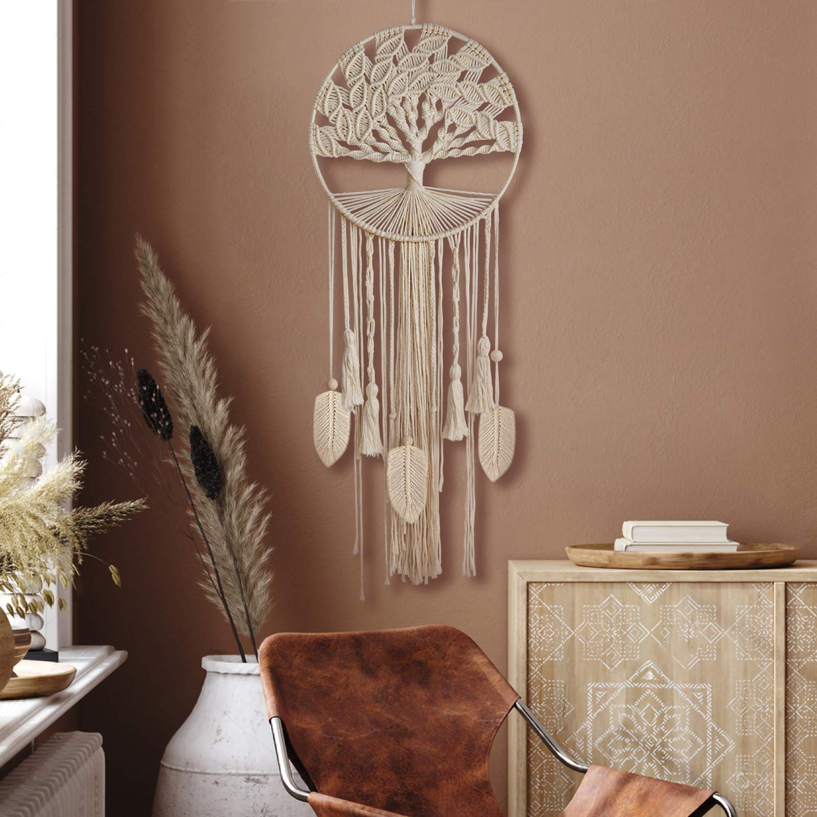 Wall Hanging Large Dreamcatcher Woven Boho Dream Catchers for Home Bedroom view 2