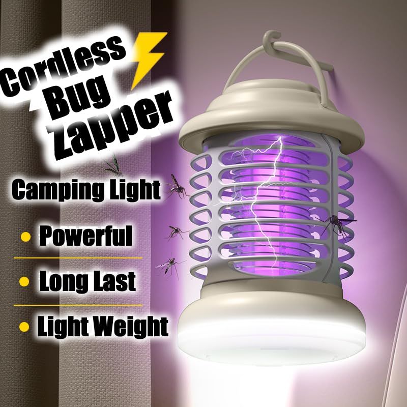 Rechargeable Bug Zapper Indoor & Outdoor Cordless view 5