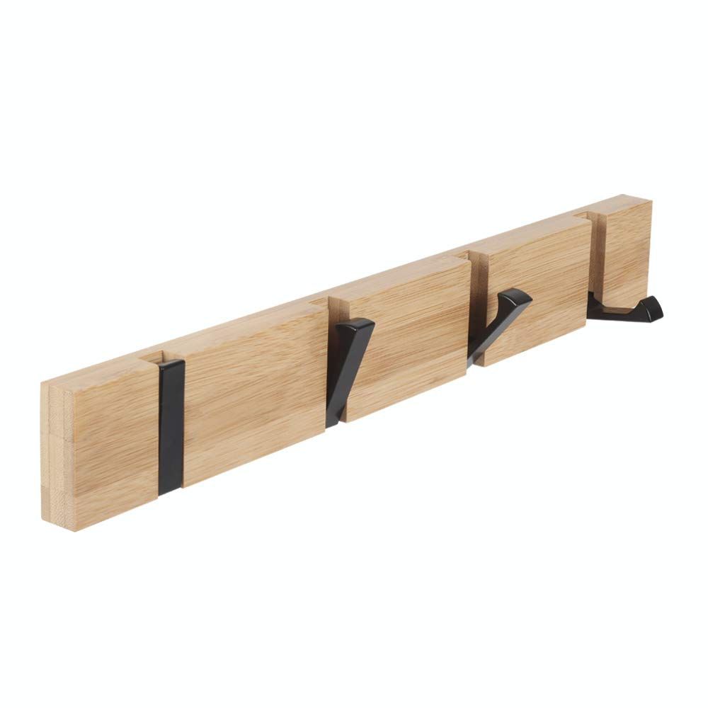 Wooden Coat Hooks Coat Rack Wall Mounted — image 1