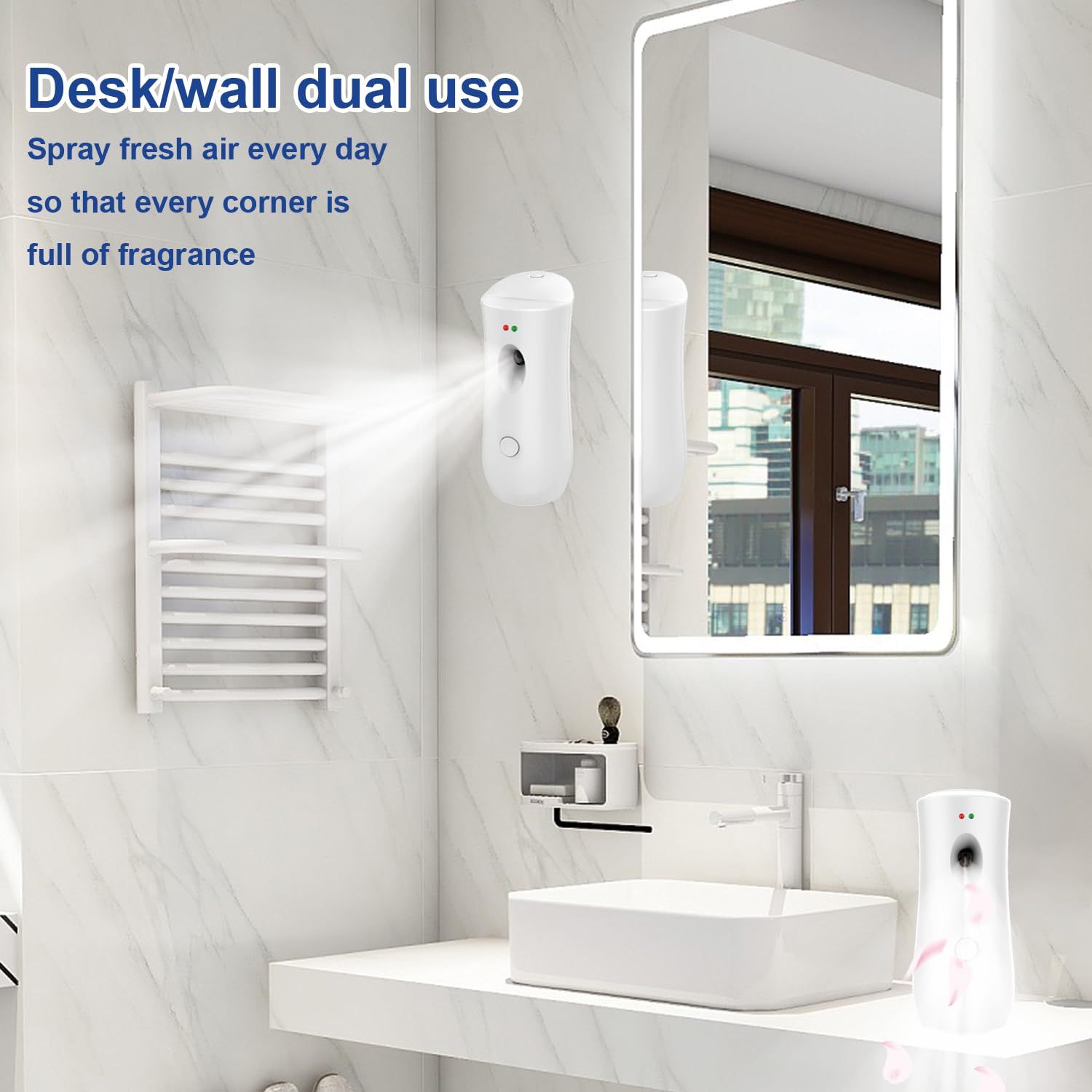 Automatic Air Freshener Spray Dispenser (2-Pack) view 4