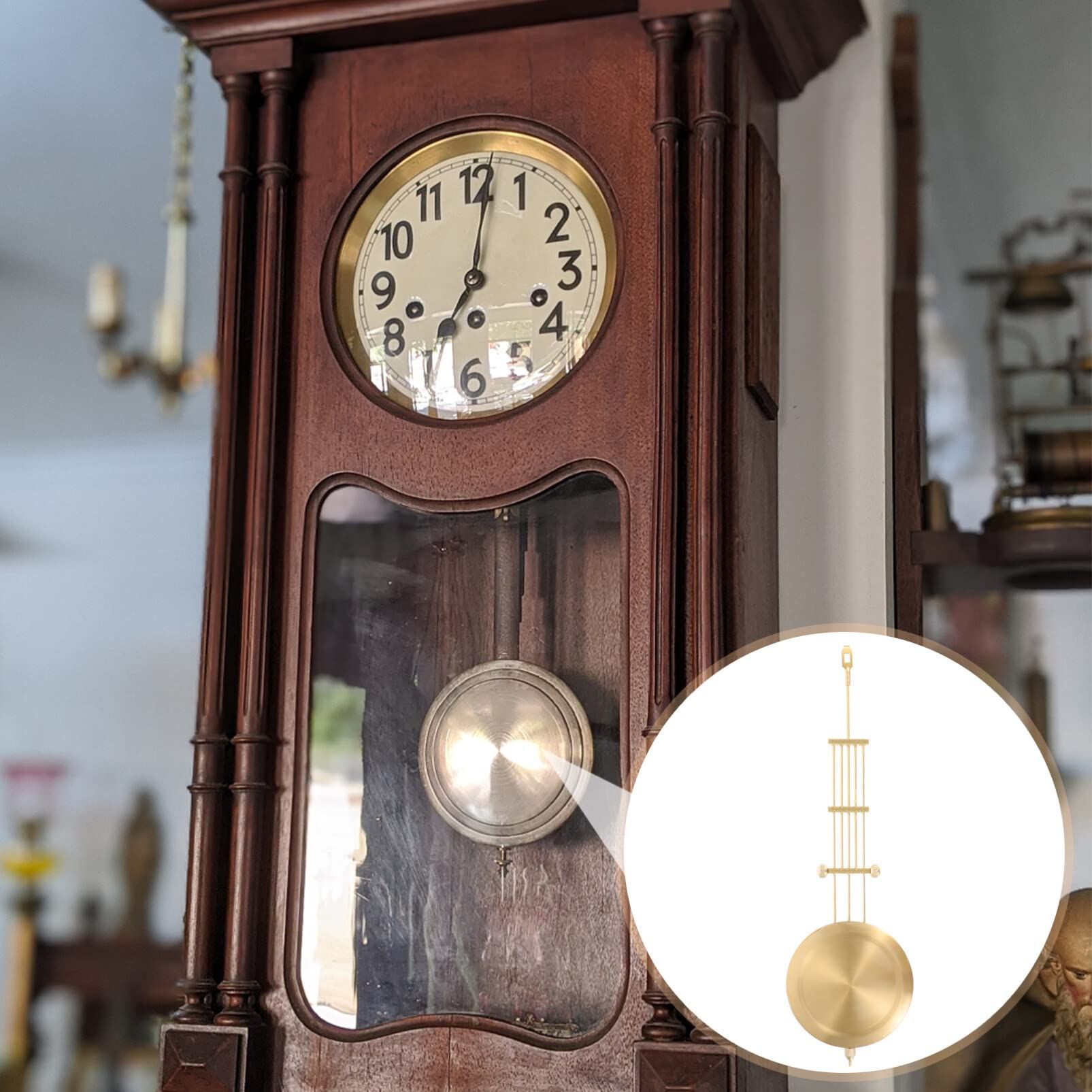 Grandfather Clock Quartz Wall Clock Pendulum Metal Pendulum Replacement view 4