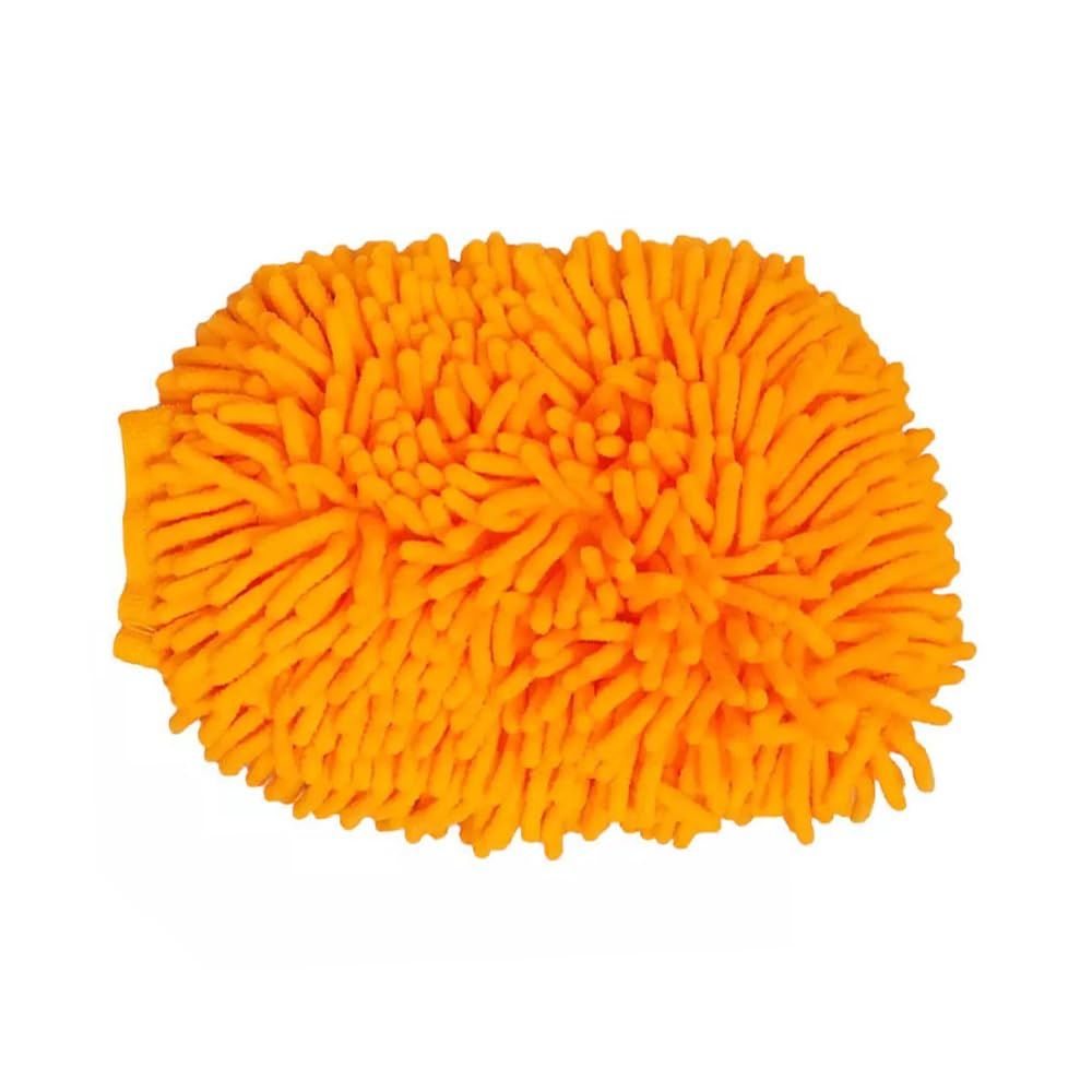 Microfiber Chenille Wash Mitt - Double Side Reusable Gloves for Cleaning view 3