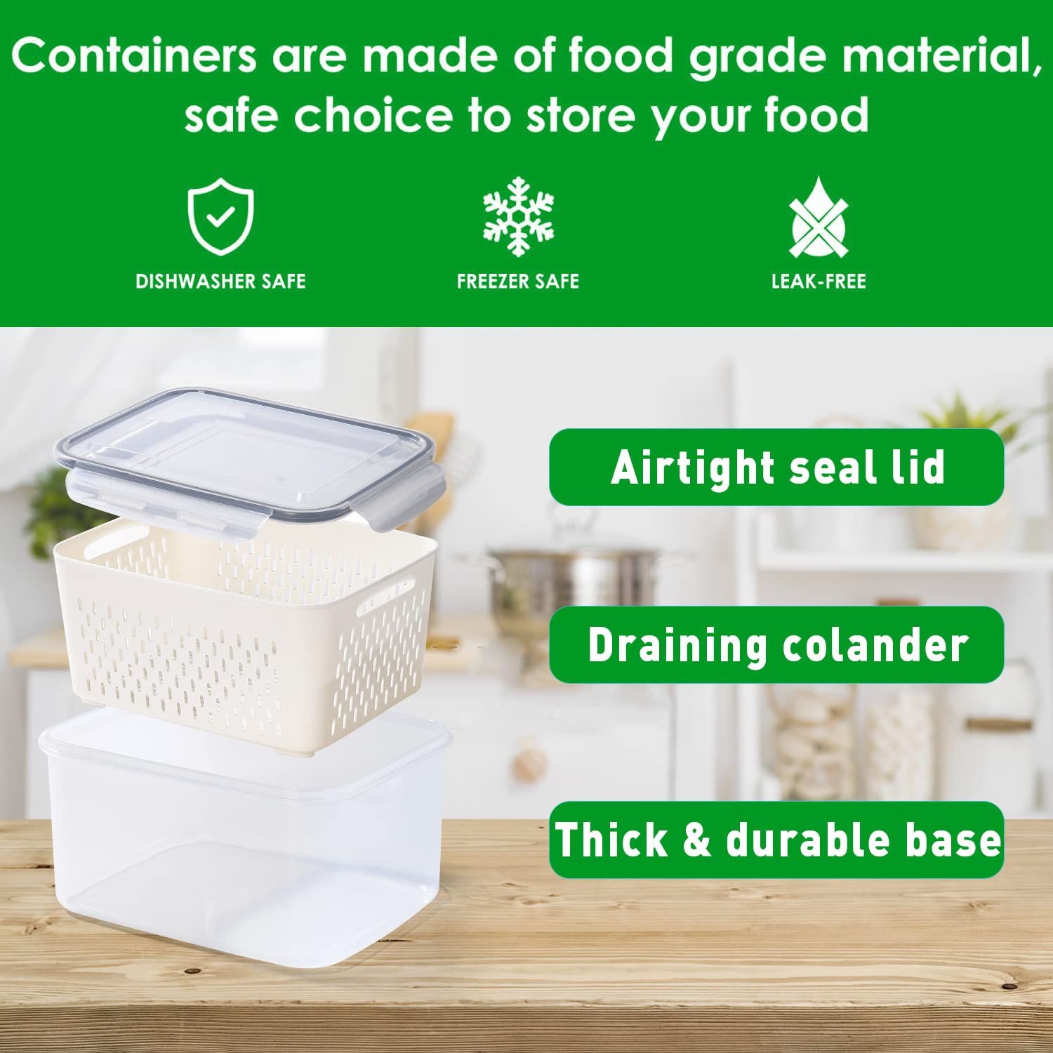 Pack of 3 Fruit Fresh Produce Protector view 3