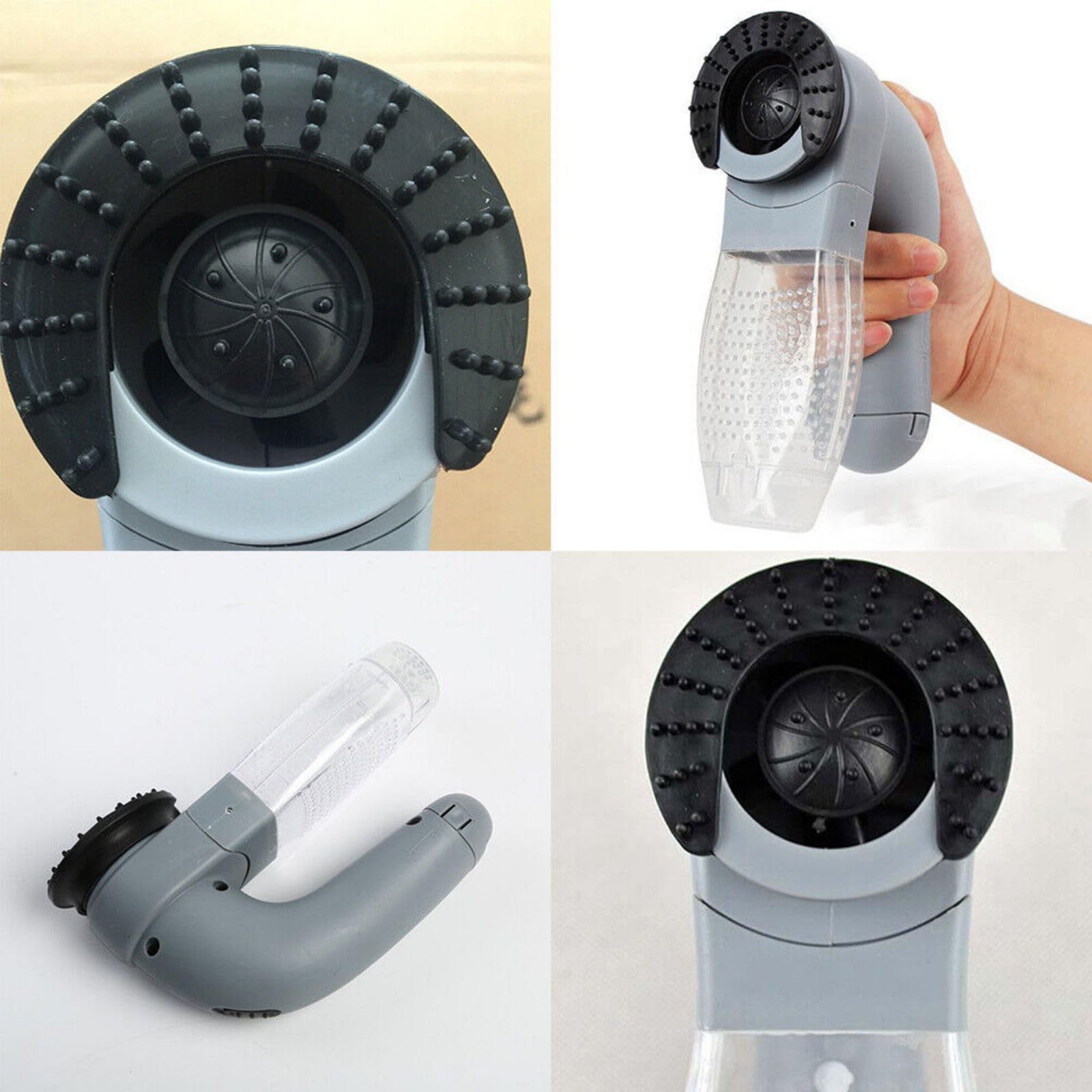 Dog & Cat Grooming Brush Electric Pet Hair Remover Dog Cat Grooming Vacuum view 3