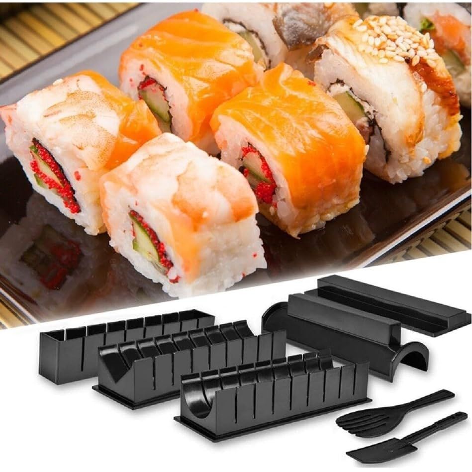 Sushi Making Kit, Sushi Kit with Sushi Mat,Sushi Roller, Sushi Maker, Bamboo view 3