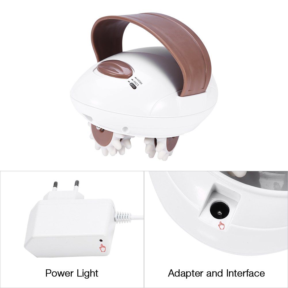 3D Electric Massager Full Body Relax Roller Massaging Slimmer Device ERGONOMIC view 3