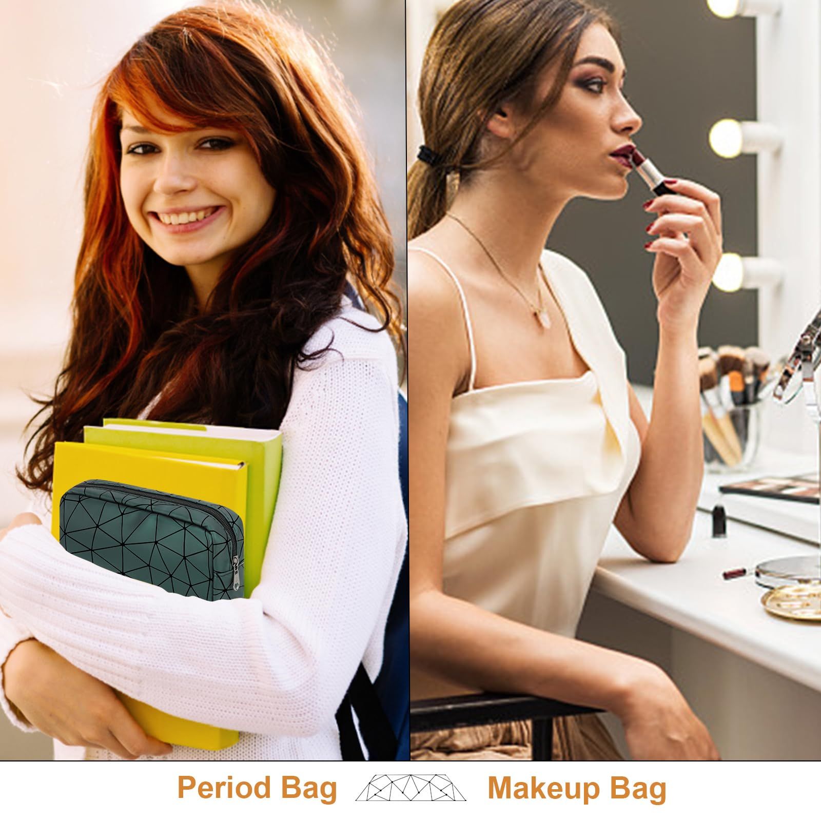 Leather Sanitary Napkin Storage Bag view 2