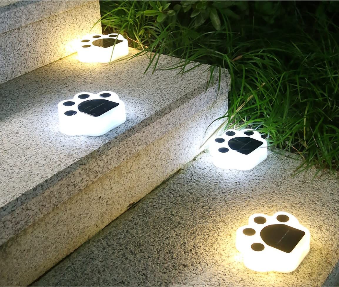 4Pcs Solar Garden Lights Outdoor Color Changing Decorative Ball Solar Lights view 5