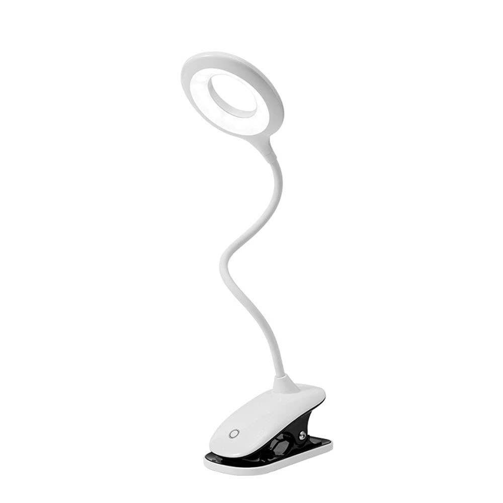 Clip On Dimmable Desk Lamp for Bed Headboard