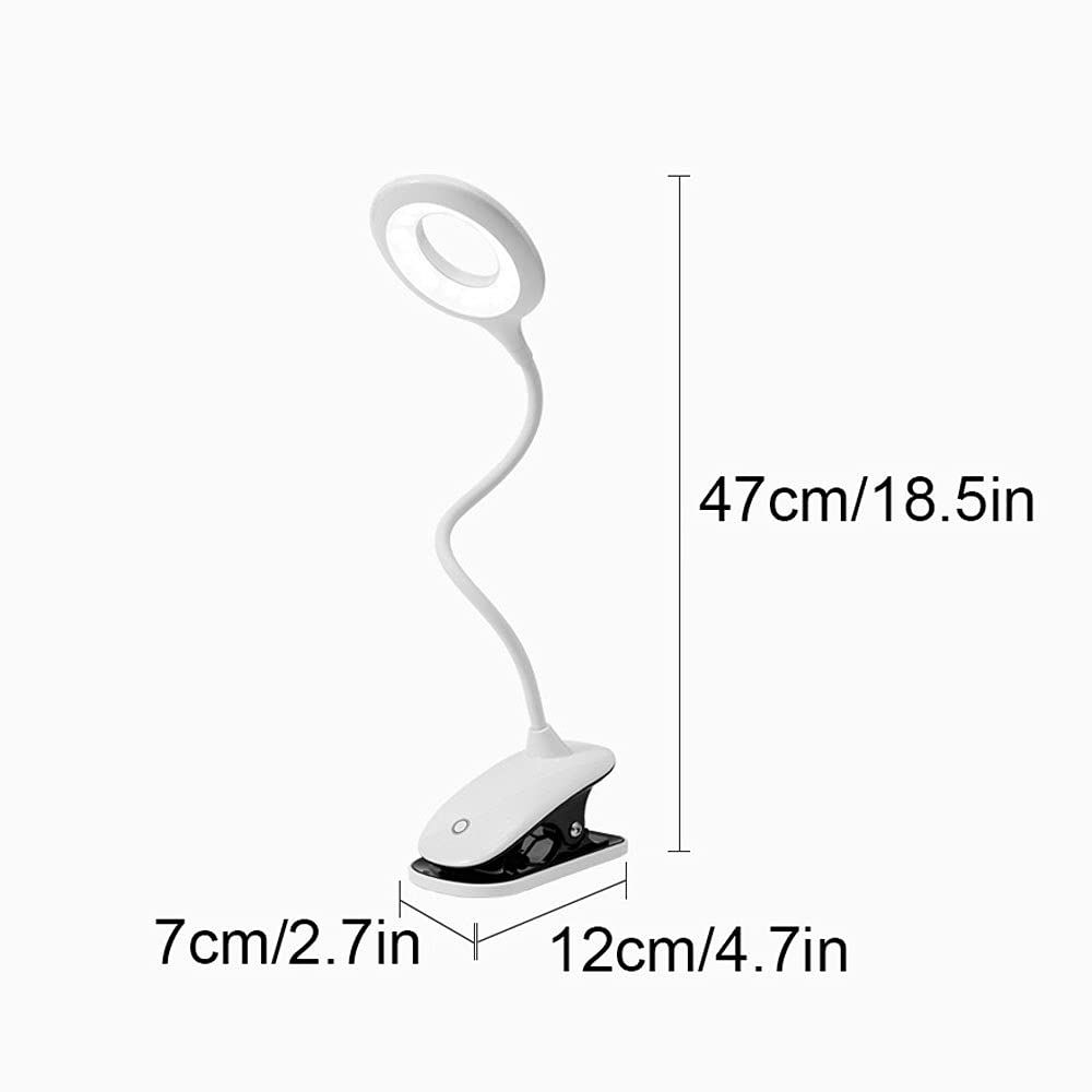 Clip On Dimmable Desk Lamp for Bed Headboard view 5