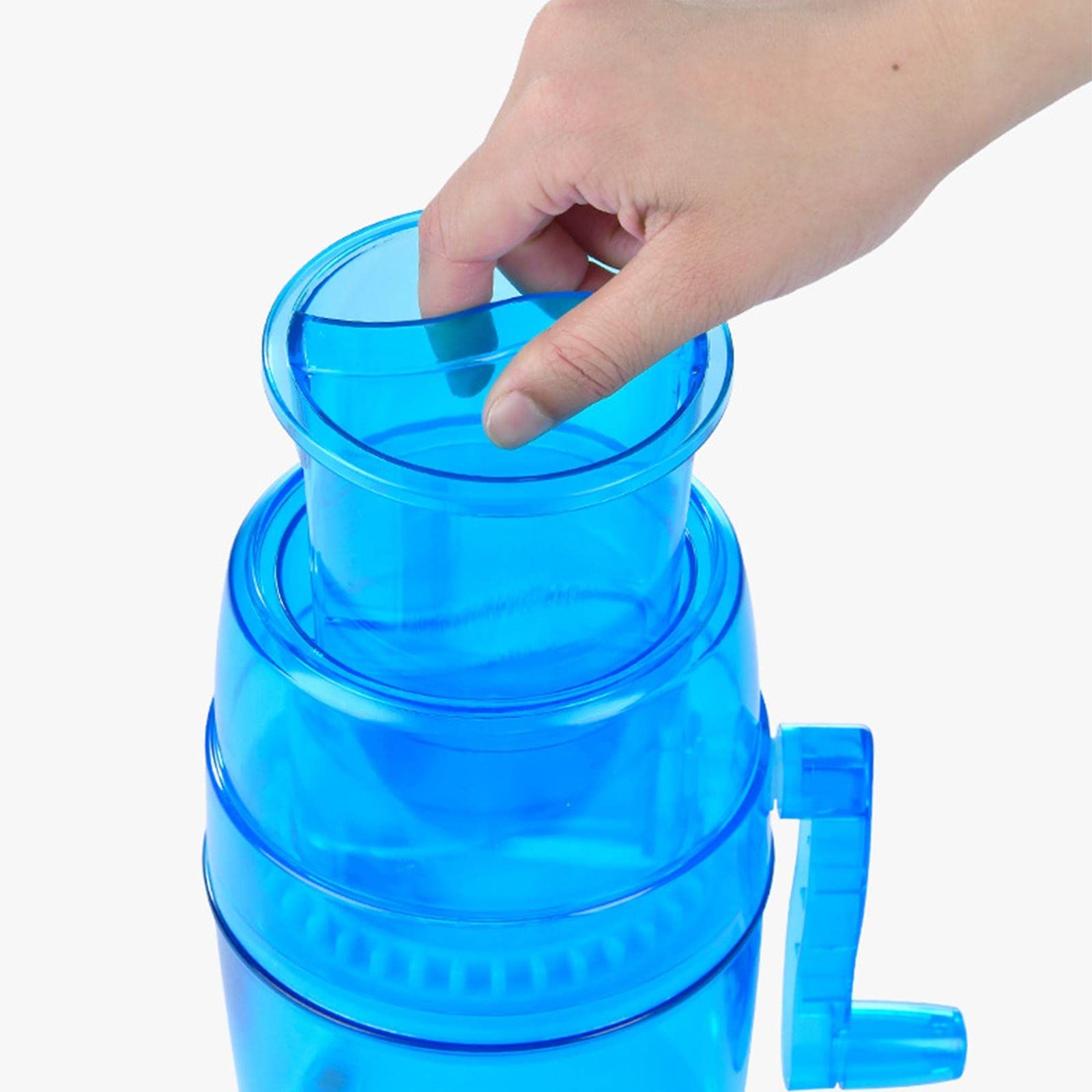 Manual Household Small Ice Sander Mini Hail Blasting Ice Hand Ice Mein Mein view 3