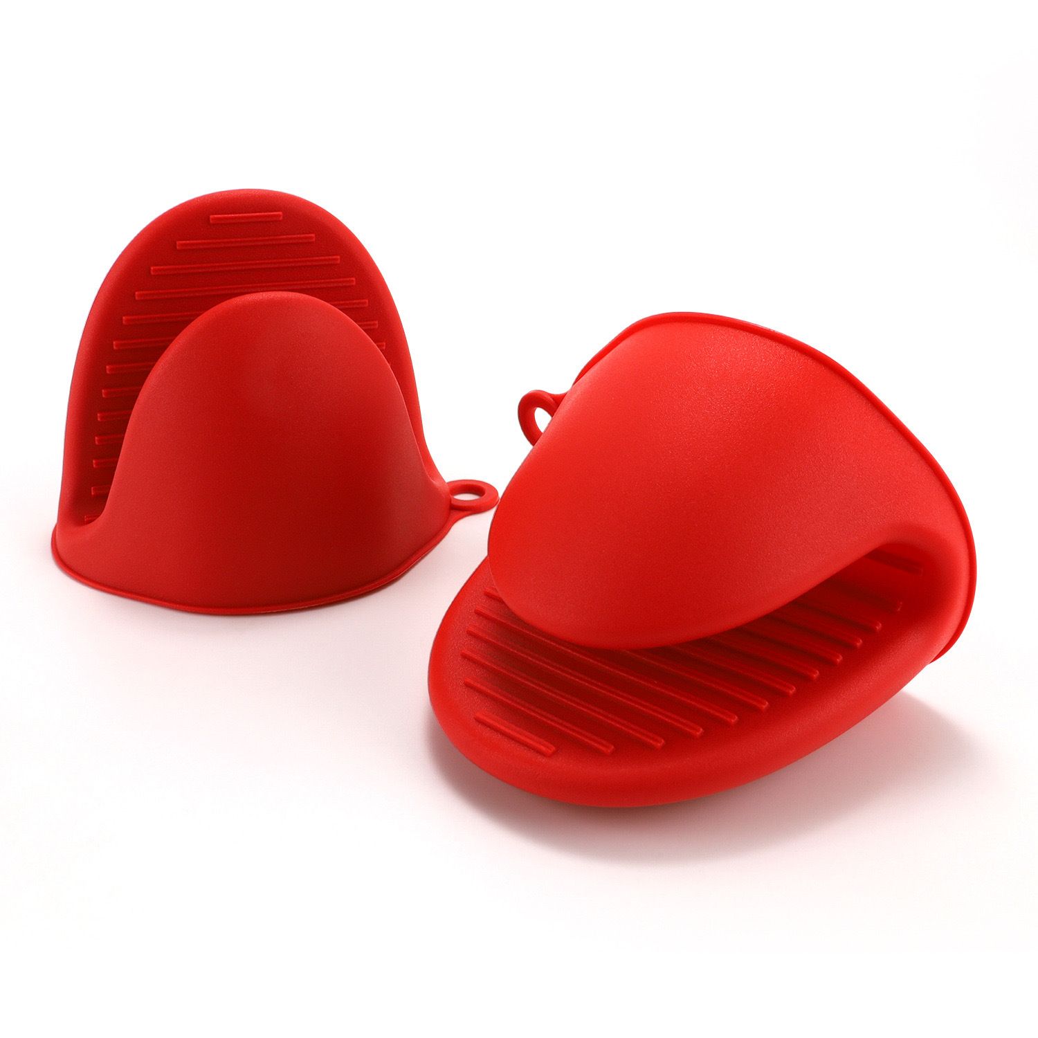 Silicone Pot Holders Set of 2 - Oven Mitts Heat Resistant