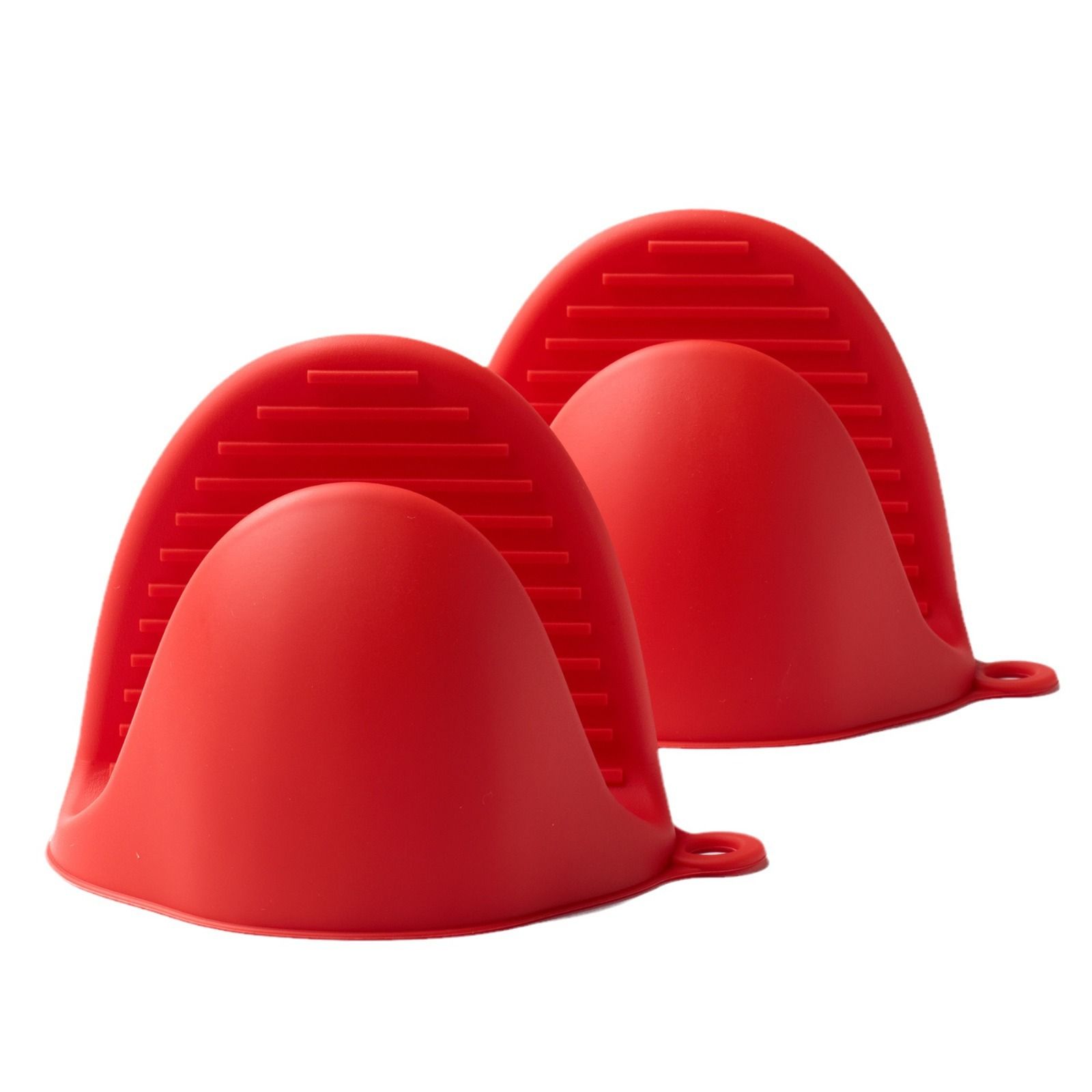 Silicone Pot Holders Set of 2 - Oven Mitts Heat Resistant view 4