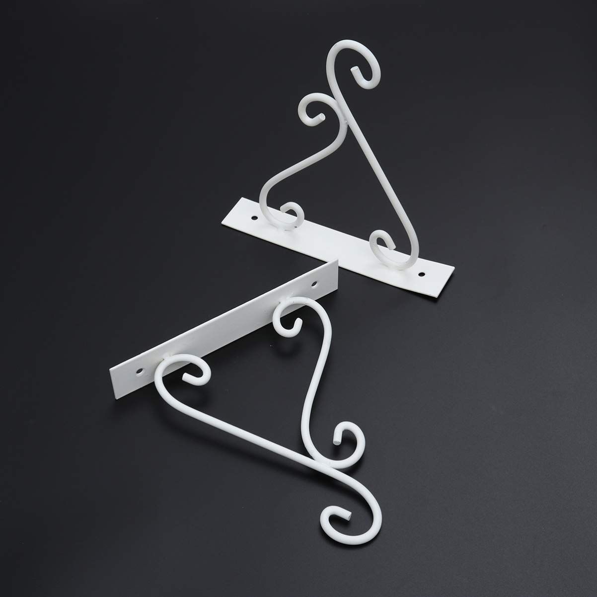 2pcs hook for bird feeder hanging hooks for bird feeders Wrought iron hooks view 4