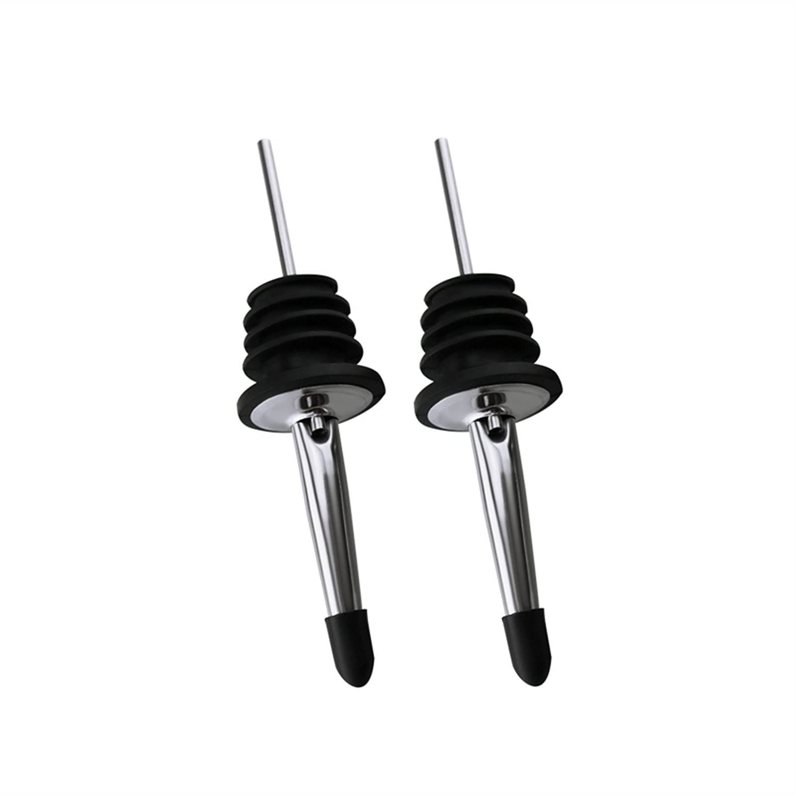 Liquor Pourer Speed Pourer 2Pcs/Set Wine Pourer Stainless Steel Wine Bottle