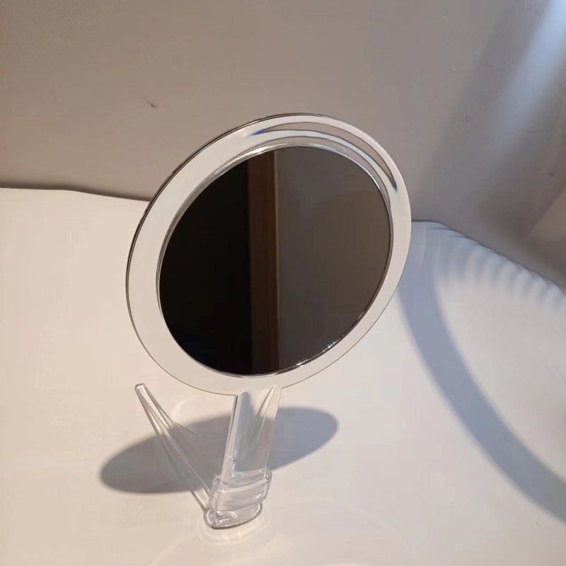 1X & 10X Magnifying Double Side Hand Makeup Mirror with Stand view 5