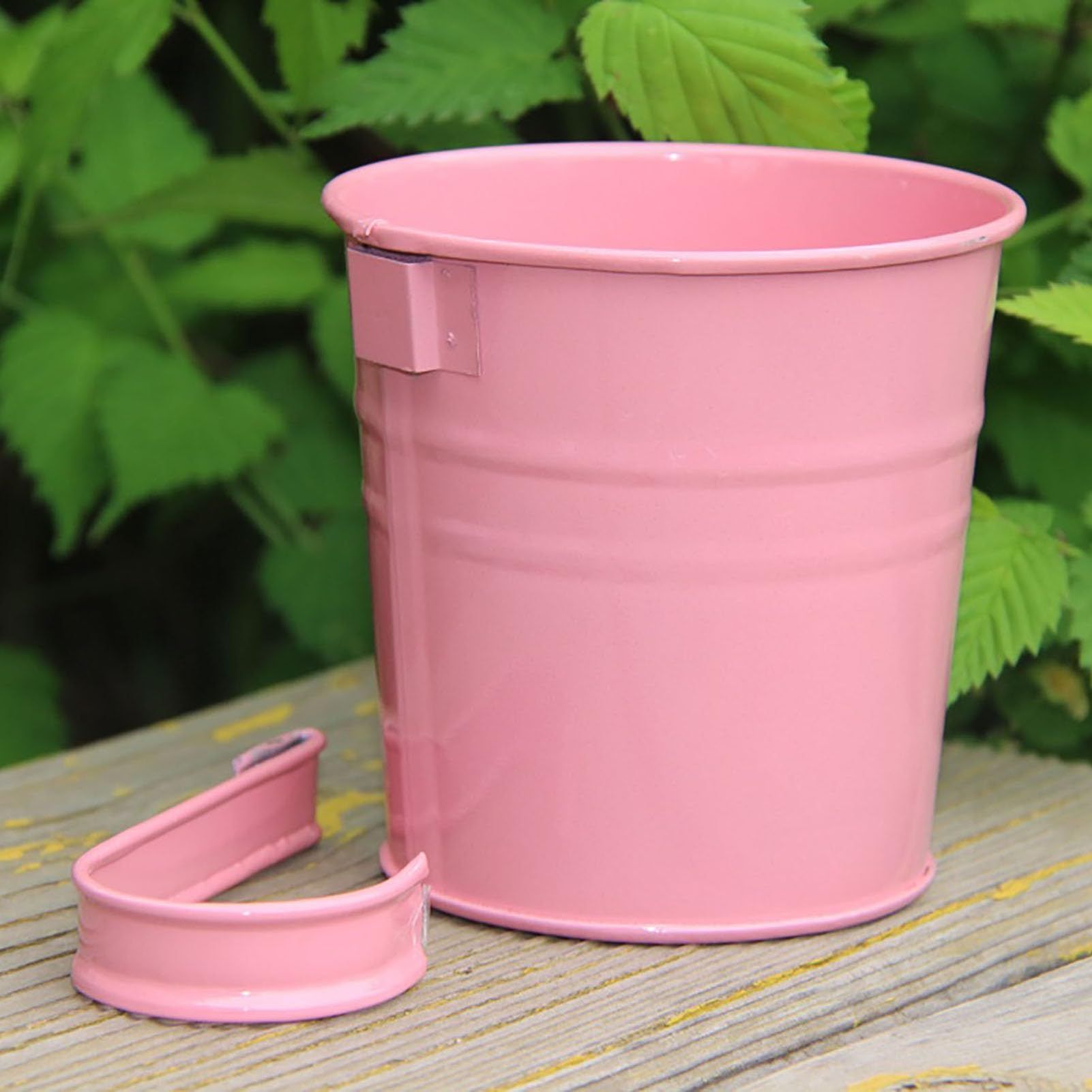 Wall Mounted Potted Plant Flowerpot Garden Wall Hanging Planter Detachable view 3