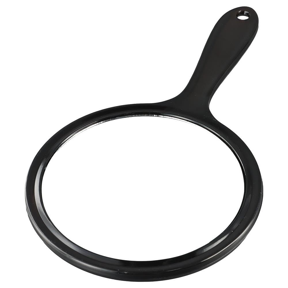 Hand Mirror, Double-Sided Handheld Mirror 1X/2X Magnifying Mirror with Handle view 2