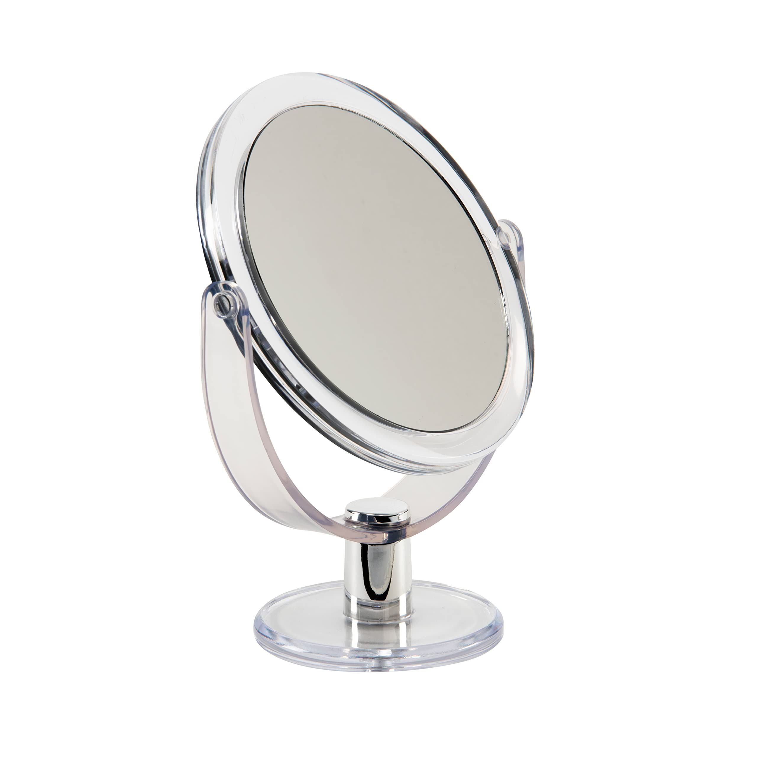 Double Sided Free Standing Swivel Vanity Mirror — image 1