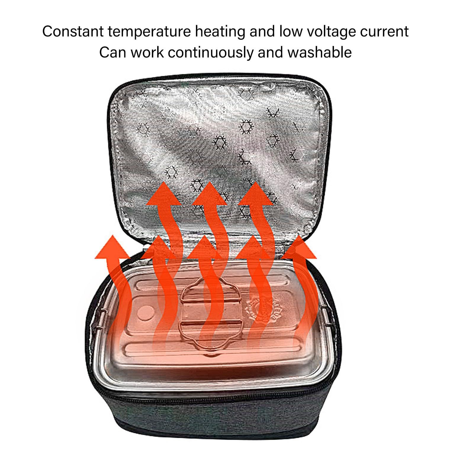 Portable Oven, Electric Lunch Box Food Heater USB Constant Heating Insulation view 4
