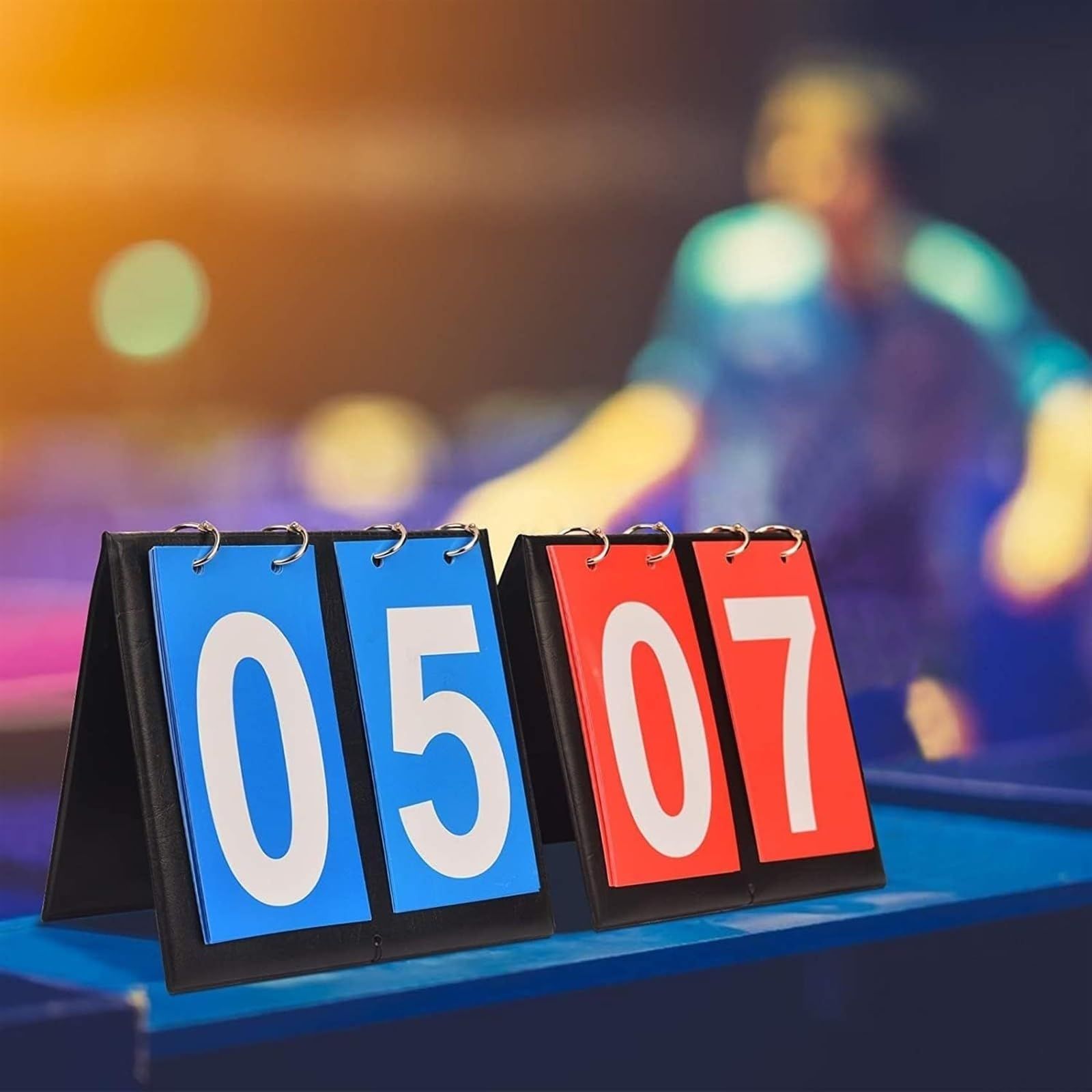 Sports Scoreboard 2pcs Score Board Numbers Portable Flip Digital Scoreboard view 3