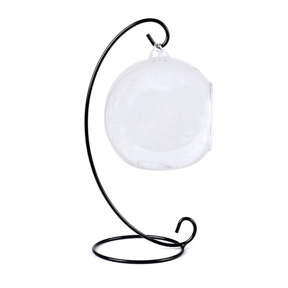 Ornament Display Stand Iron Hanging Stand Rack Holder for Hanging Glass Globe view 3