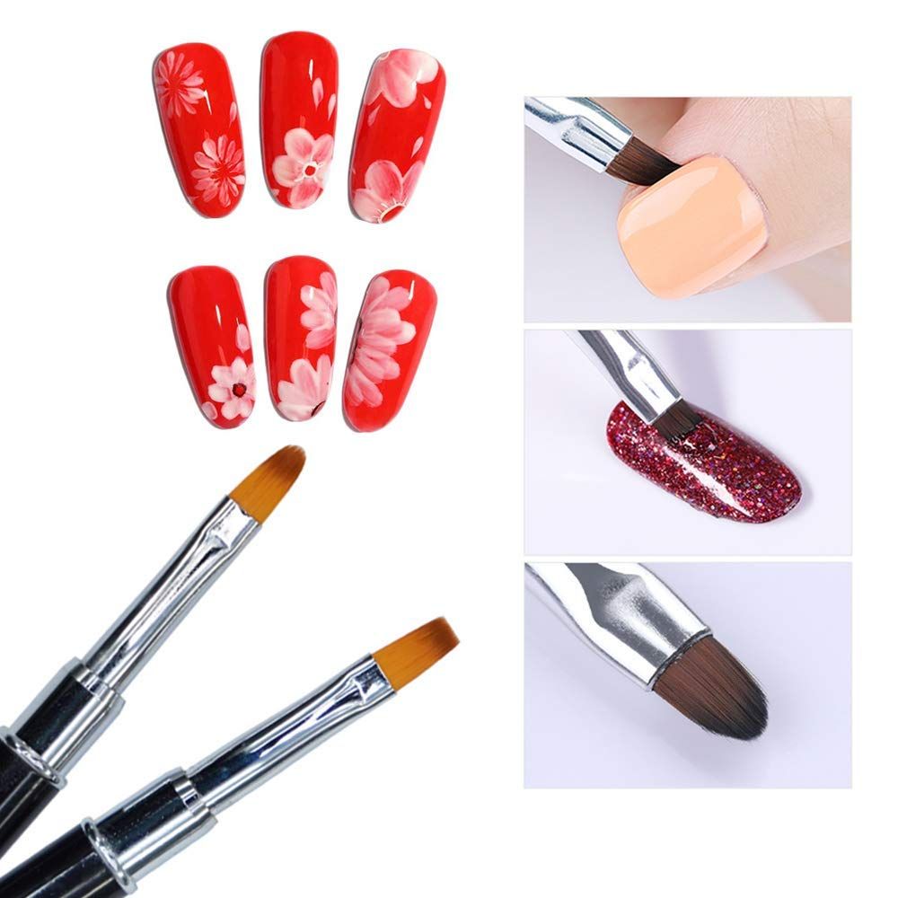 10Pcs Nail polish brush, Brush design for nail, Gel Painting Nail Art Design view 4