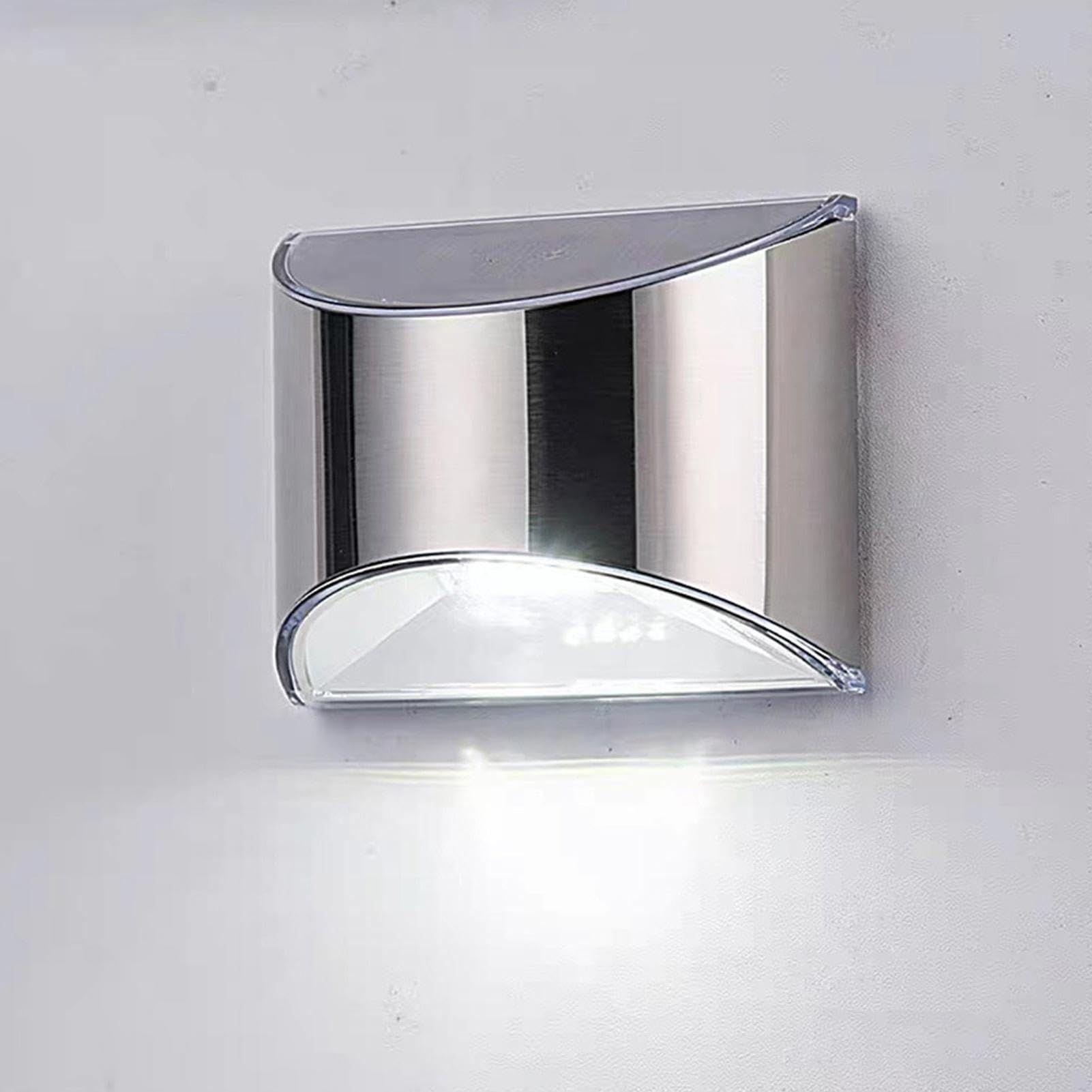 Outdoor Solar Lights Solar Wall Light Balcony Garden Solar Light Stainless view 3