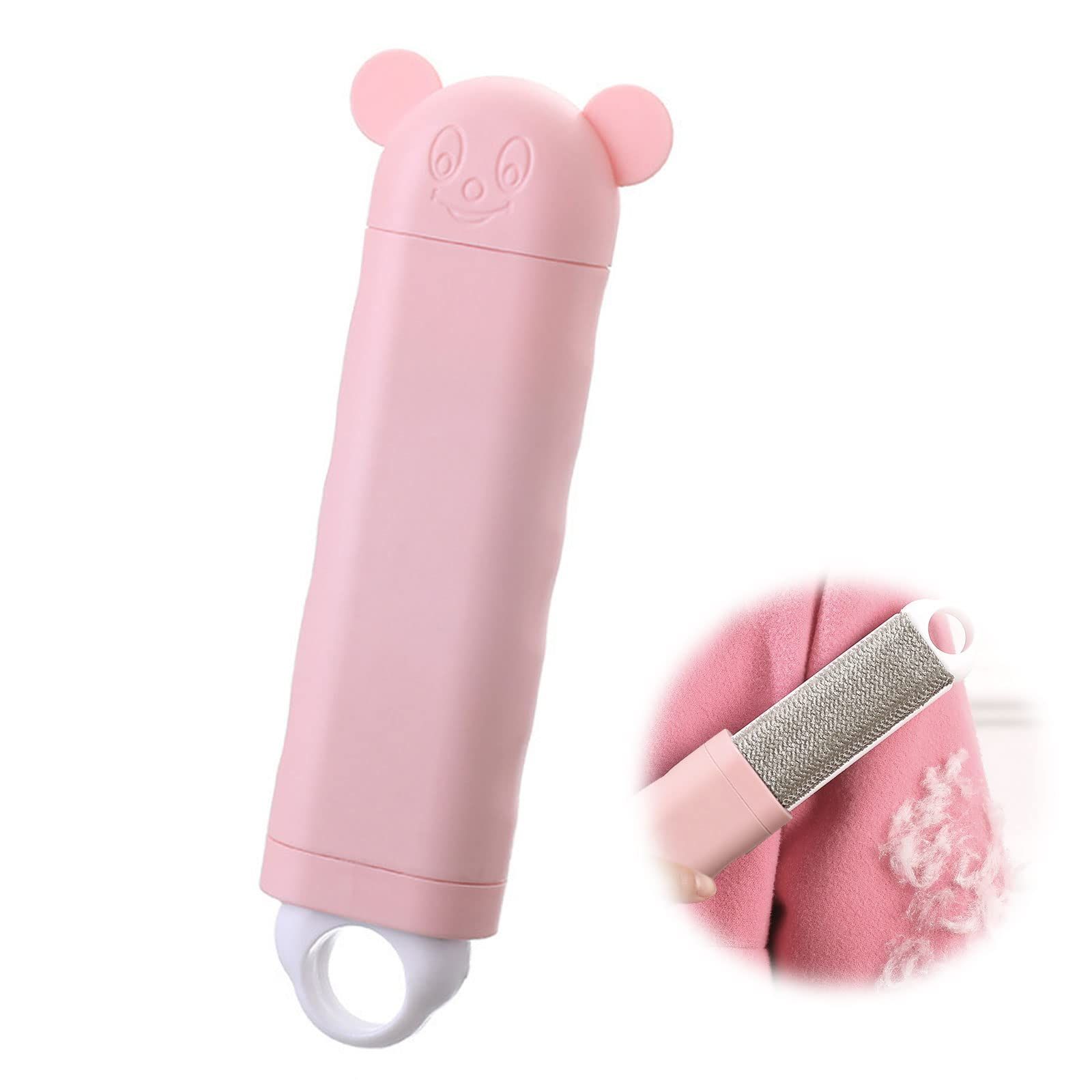 Pet Hair Remover, Portable Dust and Lint Remover with Self-Cleaning Base