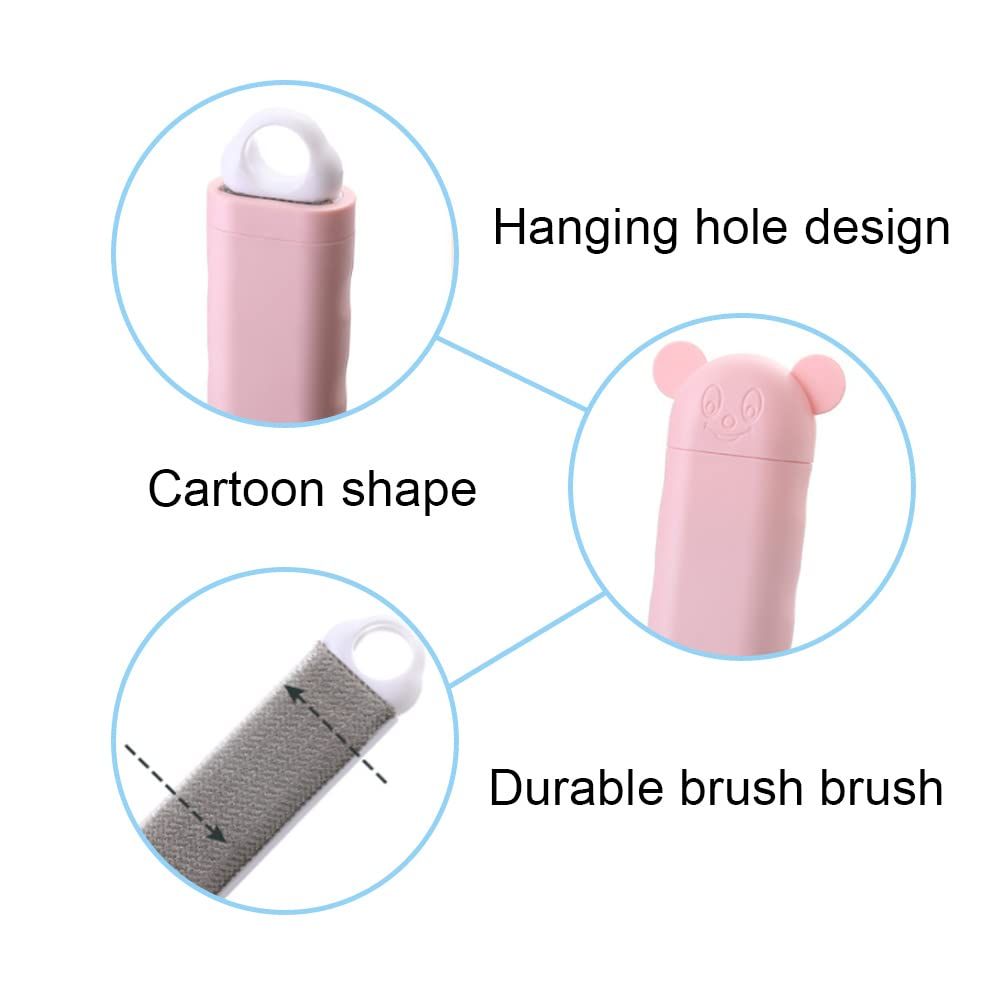 Pet Hair Remover, Portable Dust and Lint Remover with Self-Cleaning Base view 2