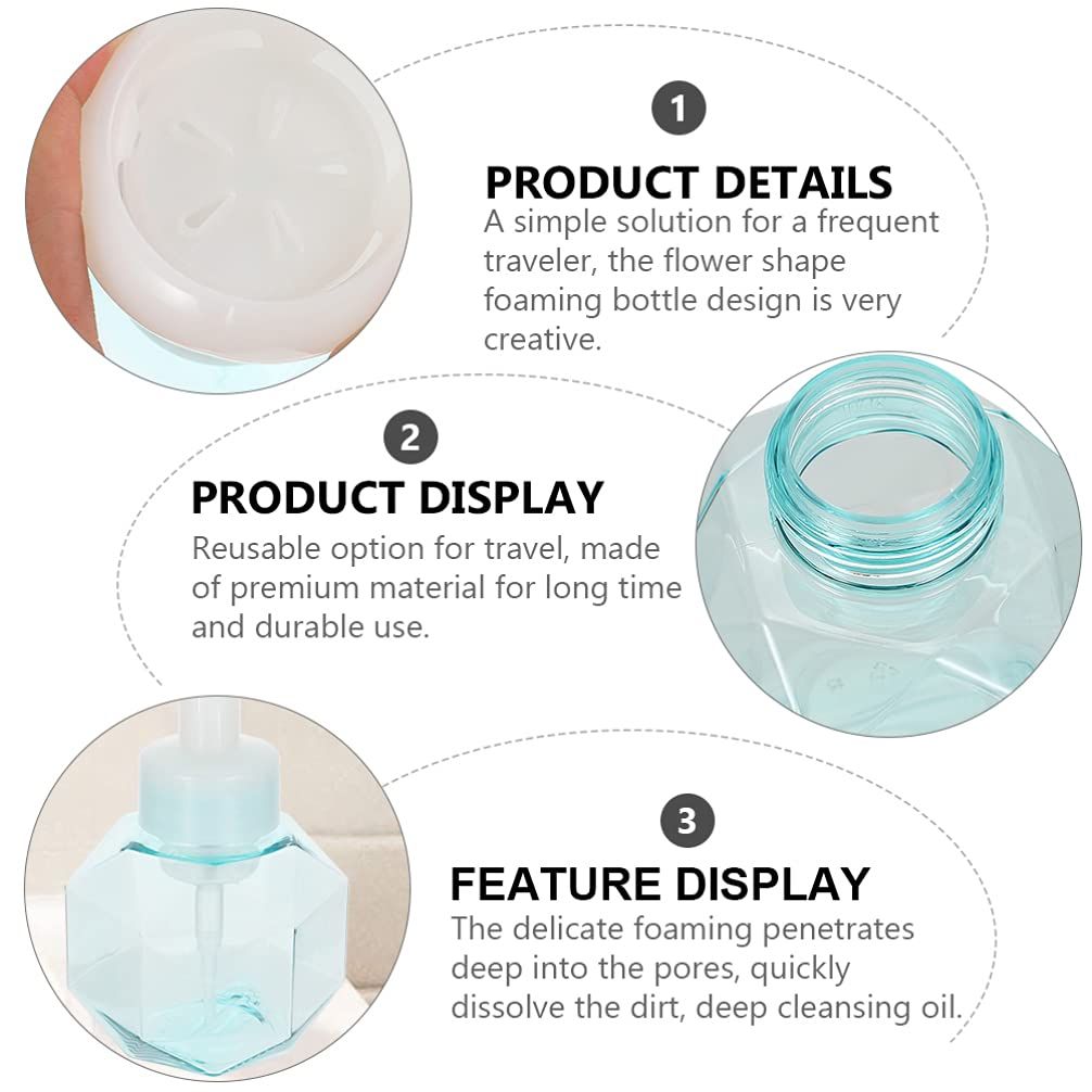Foaming Soap Dispenser Refillable Pump Bottle BPA Free Plastic Press Bottles view 5