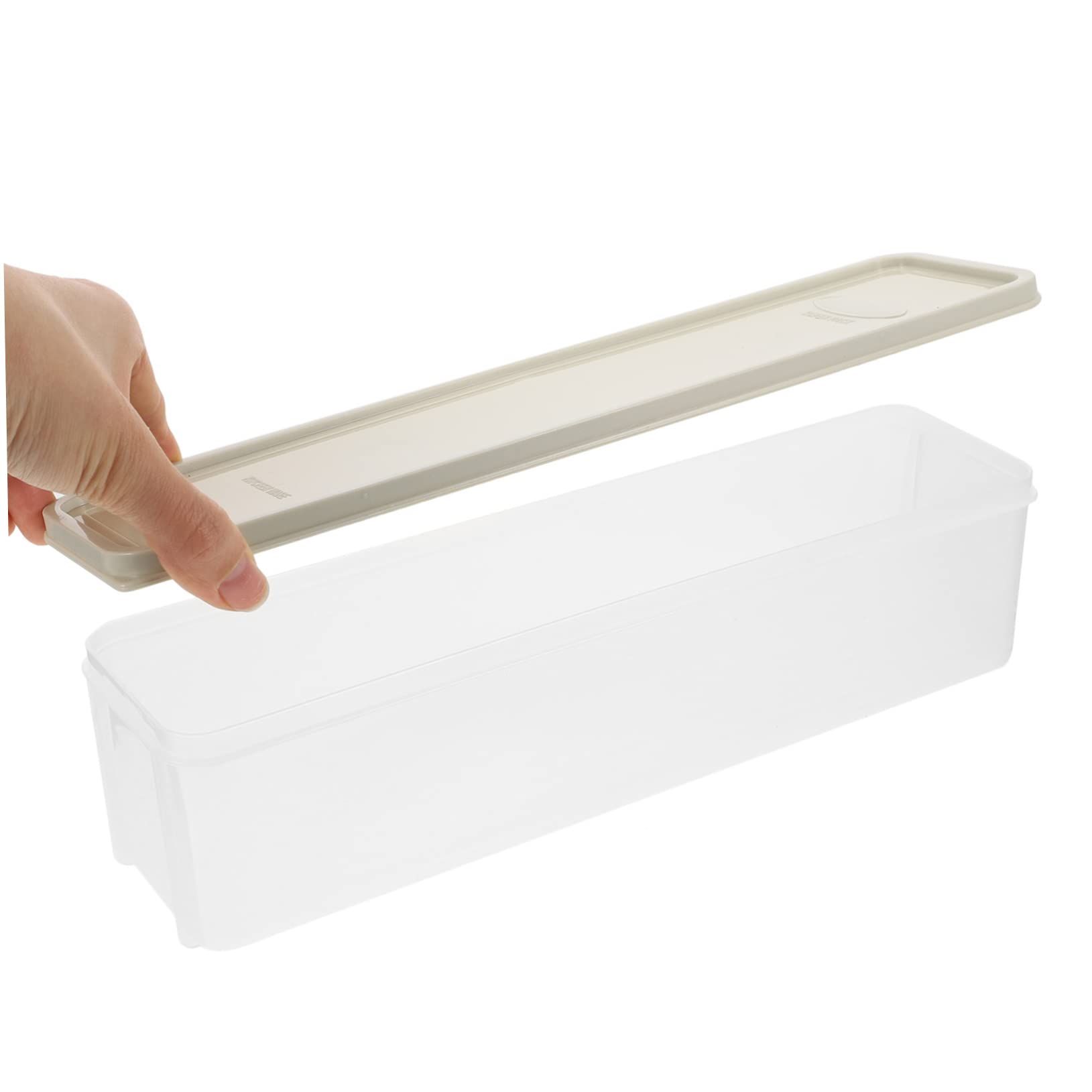 Noodle Storage Box Noodle Canister with Lid Airtight Storage Rectangular Pasta view 4