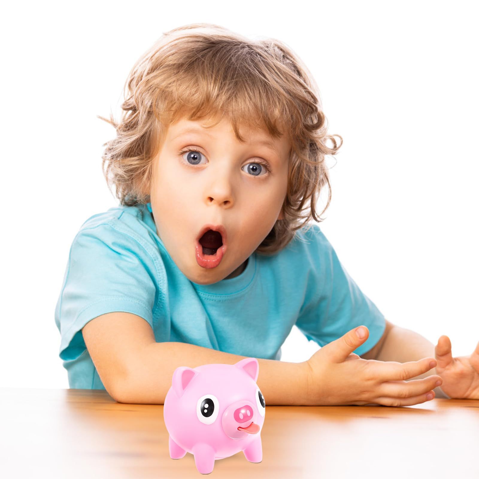Adorable Screaming Latex Desk Teenagers Toy Play Decompression Animal Toy Pig view 5
