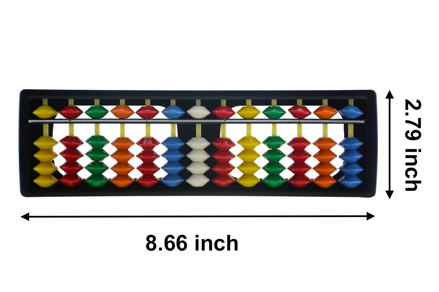 Digits Rods with Colorful Beads Plastic Abacus Arithmetic Kid's Calculating view 2
