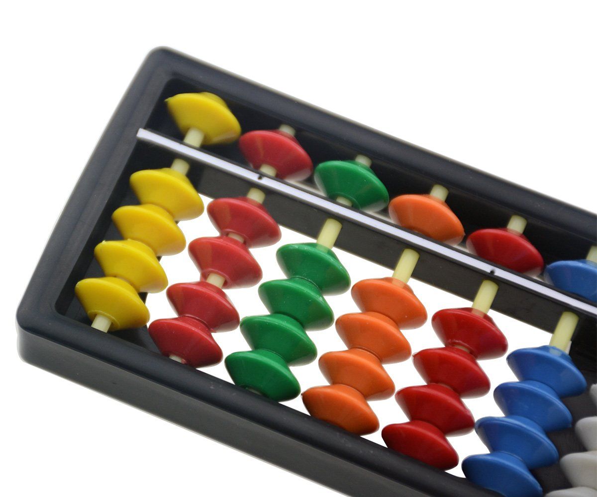 Digits Rods with Colorful Beads Plastic Abacus Arithmetic Kid's Calculating view 4