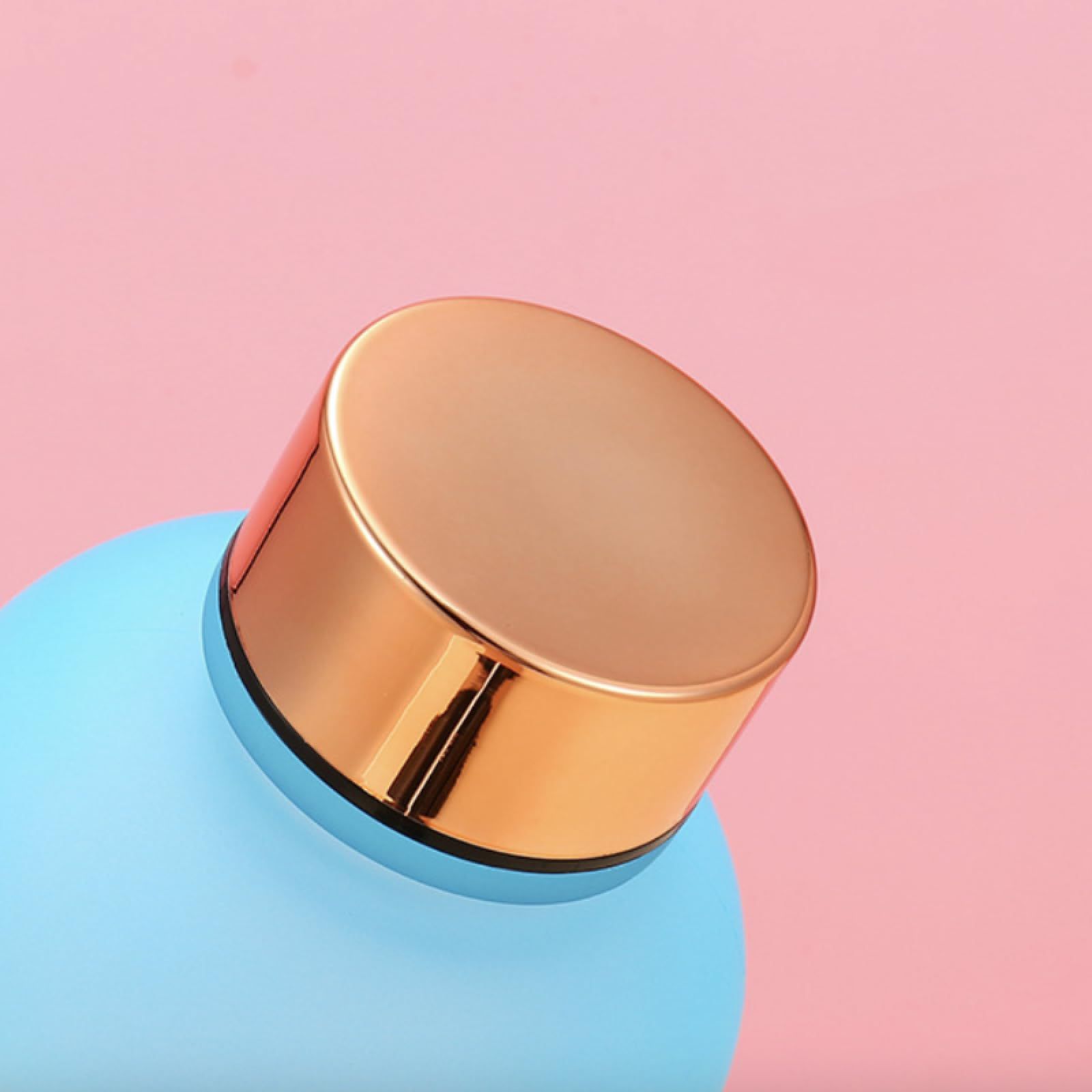 Water Bottle Portable Travel Student Fashion Matte Gradient Copper Cap Sports view 4