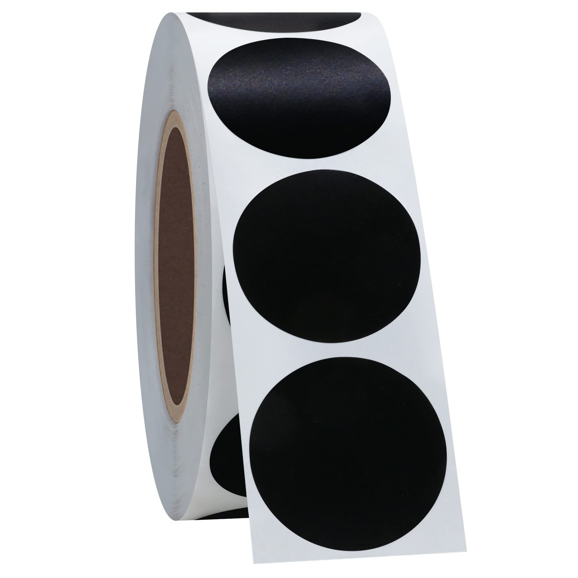 Black circle sticker, circular coding point label, self-adhesive sales view 2