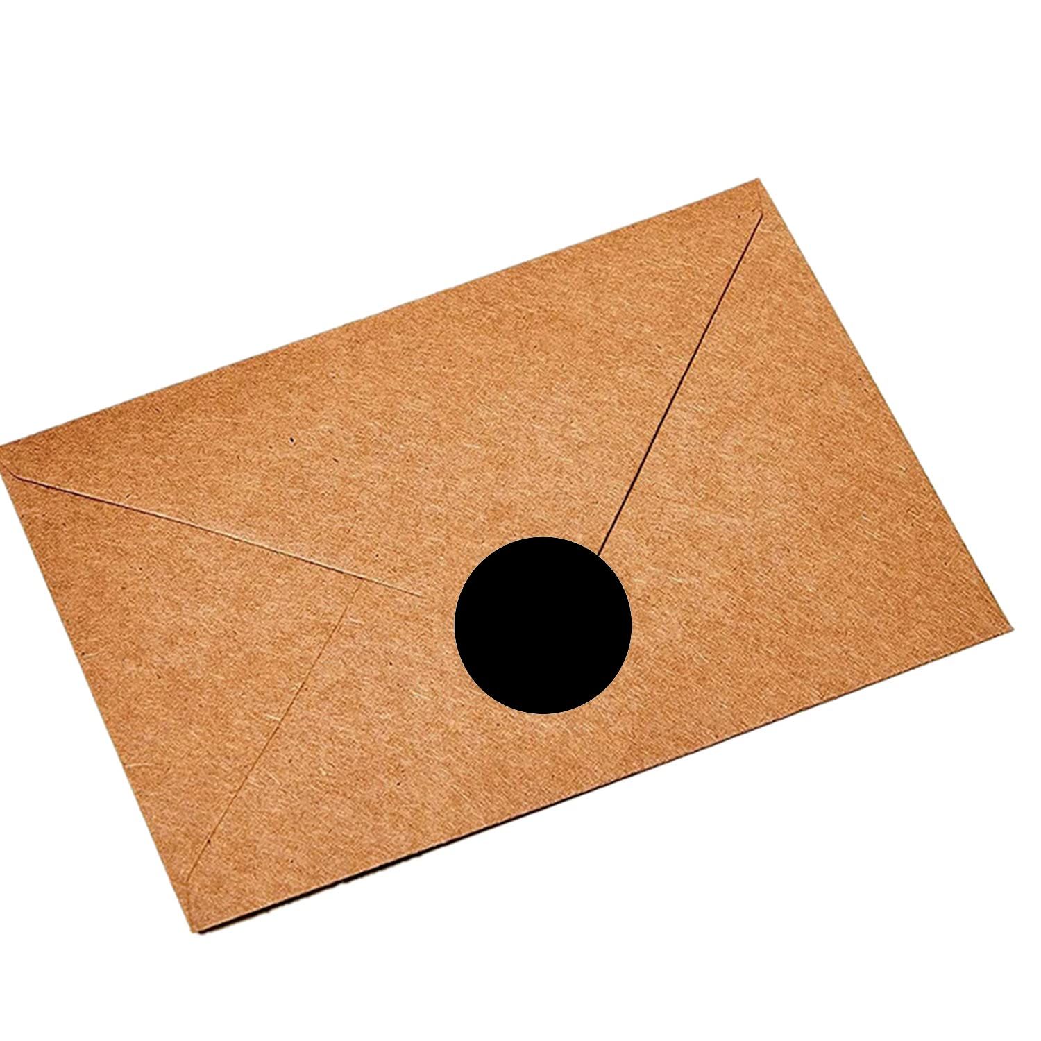 Black circle sticker, circular coding point label, self-adhesive sales view 4