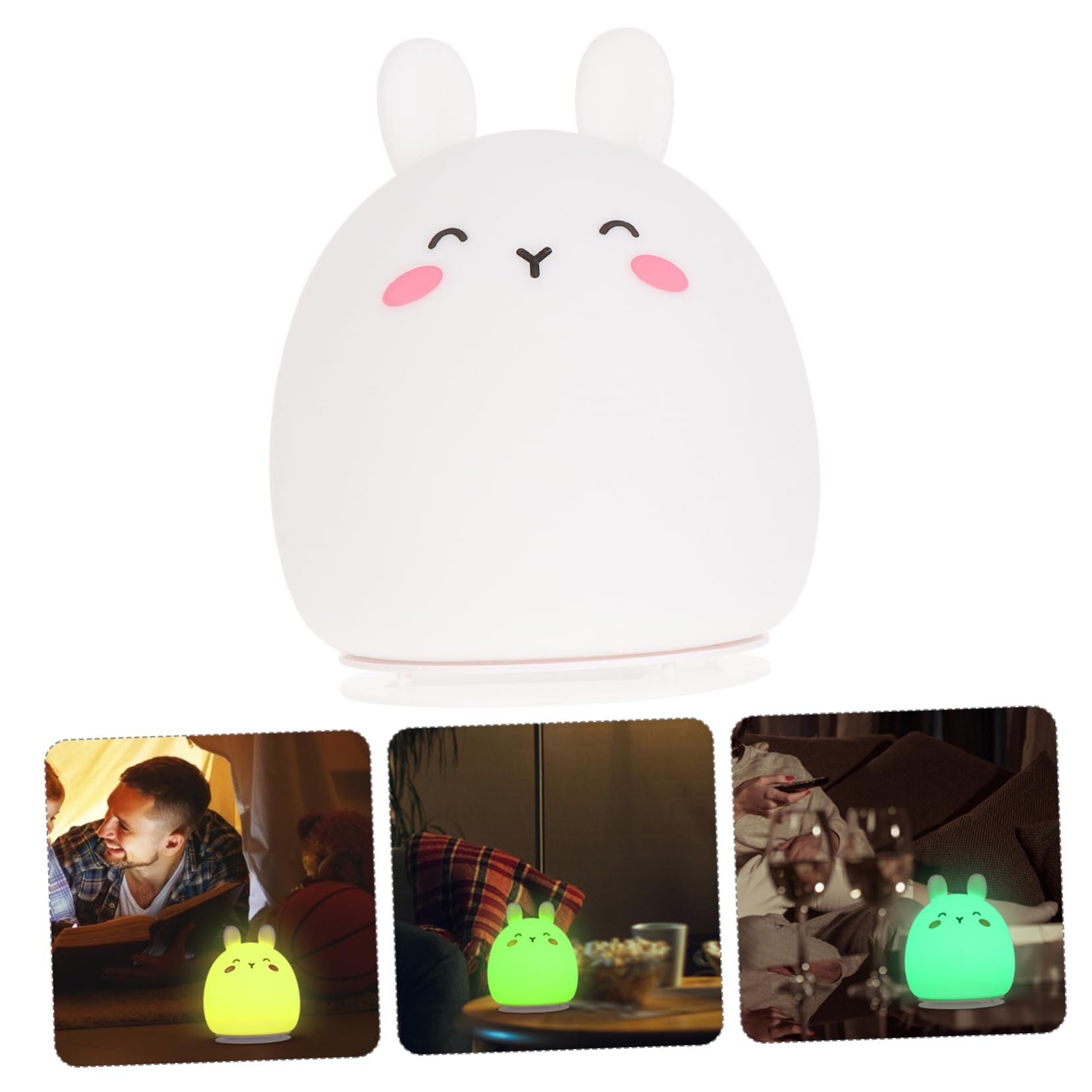 Cute Rabbit Baby Night Light Children's Light view 5