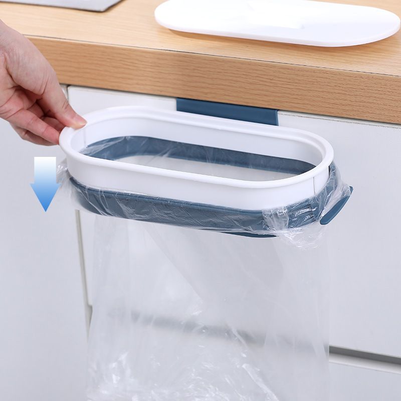 Garbage Bag Holder Trash Bag Hanging Bracket Waste Bin Hanger Organizer for view 2