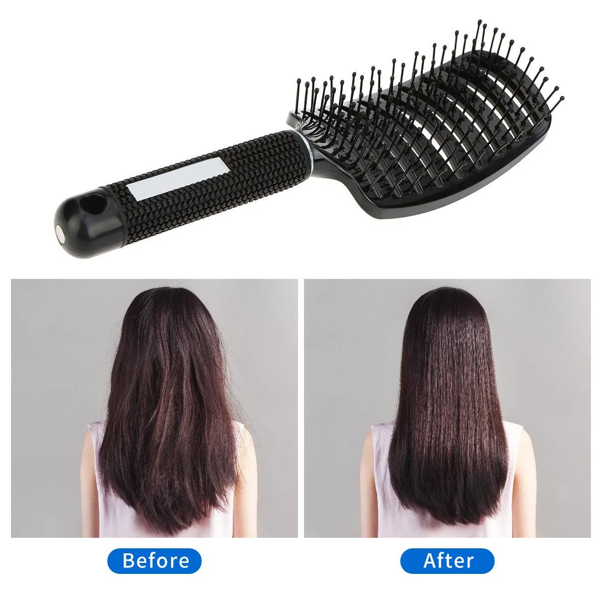 Vent Brush,Flex Vented Detangling Styling Hair Brush for Long Thick Curly view 5