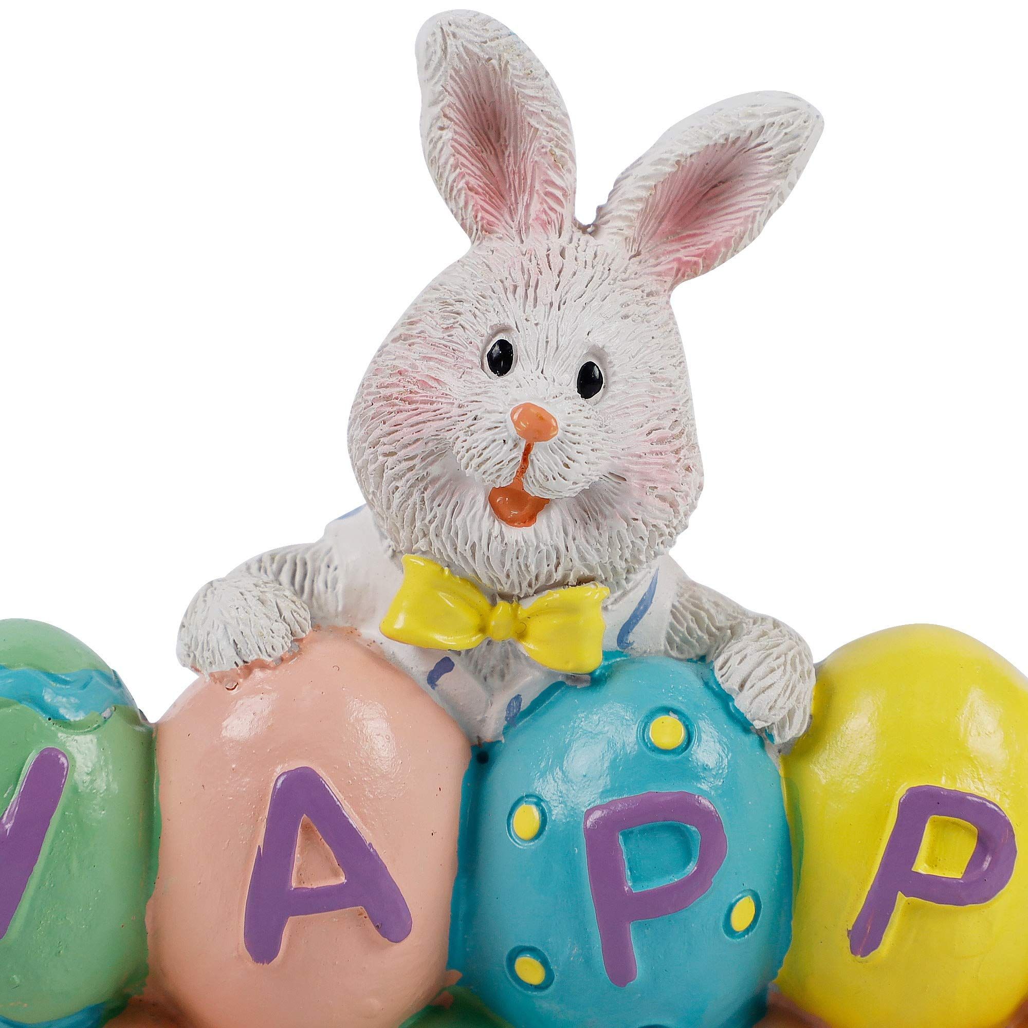 Hand drawn Easter egg bunny centerpiece view 5