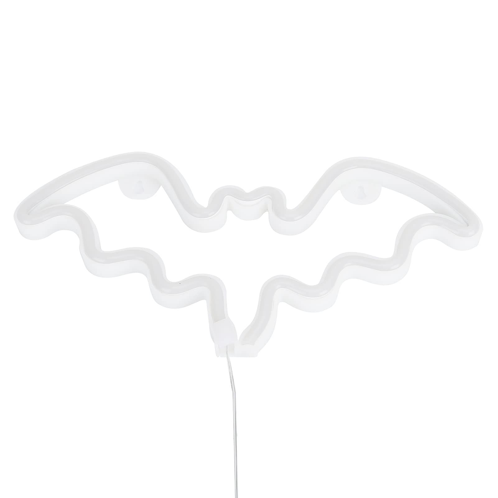 LED Neon Light for Holiday Party Decor - Bat Shape Design — image 1