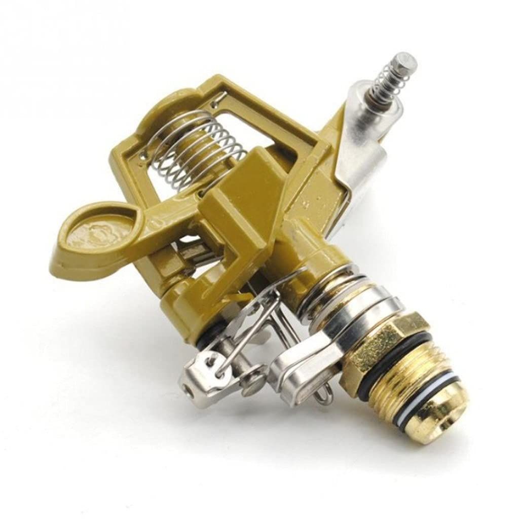 Lawn sprinkler head 360 degree rotating sprinkler zinc alloy garden automatic view 2