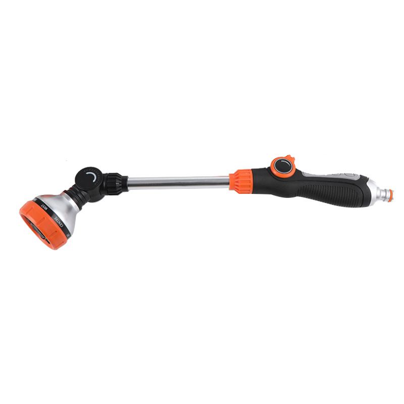 Heavy Duty Stainless Steel Sprayer Nozzle Wand with 8 Patterns Water Flow view 3