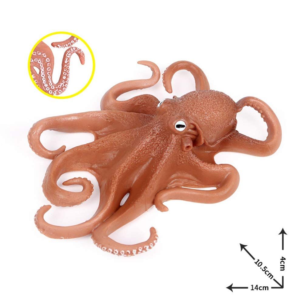 Simulated Octopus Model Figure Toy view 2
