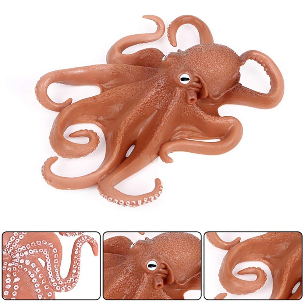 Simulated Octopus Model Figure Toy view 3